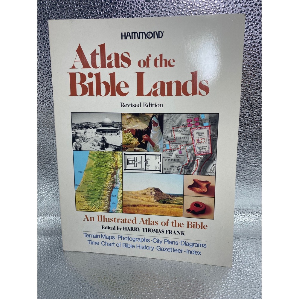 Hammond Atlas of the Bible Lands Revised Edition Harry Thomas Frank Illustrated